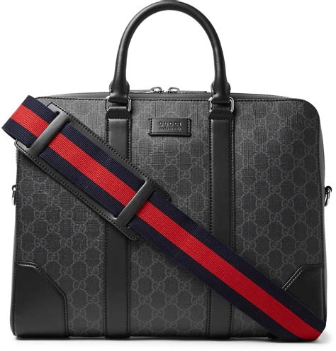 gucci briefcase portfolio|gucci men's briefcase.